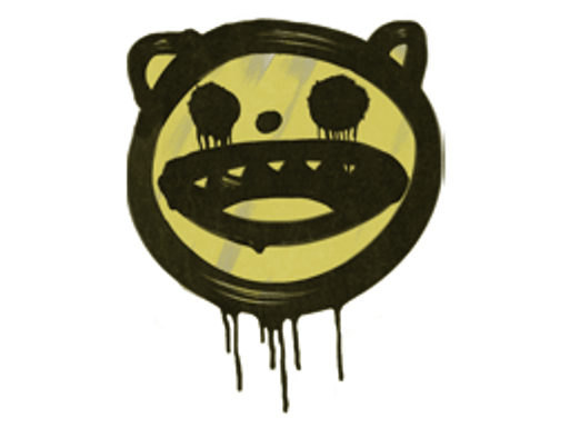 Sealed Graffiti | Happy Cat (Tracer Yellow)