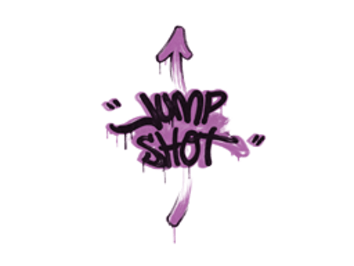 Sealed Graffiti | Jump Shot (Bazooka Pink)