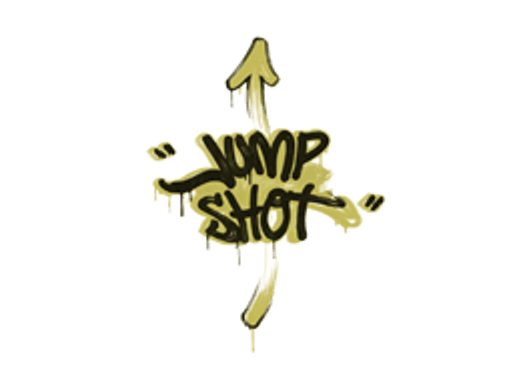Sealed Graffiti | Jump Shot (Tracer Yellow)