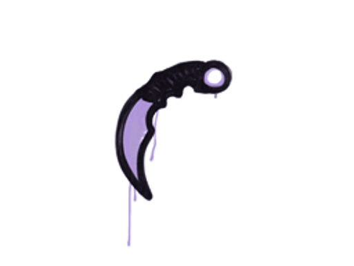 Sealed Graffiti | Karambit (Violent Violet)