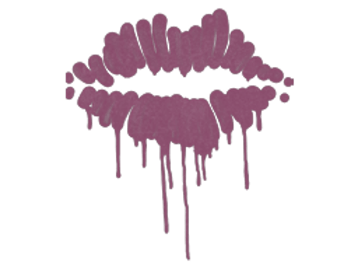 Sealed Graffiti | Kiss (Princess Pink)