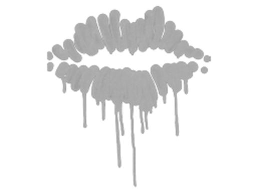 Sealed Graffiti | Kiss (Shark White)