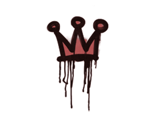 Sealed Graffiti | Little Crown (Blood Red)