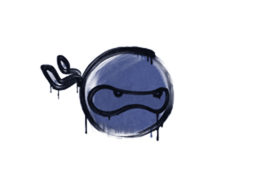 Sealed Graffiti | Ninja (SWAT Blue)