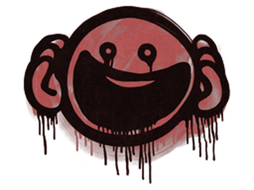 Sealed Graffiti | OMG (Blood Red)