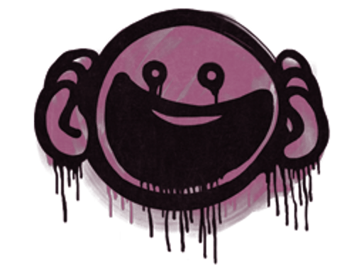 Sealed Graffiti | OMG (Princess Pink)