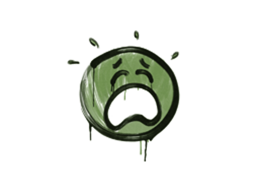 Sealed Graffiti | QQ (Battle Green)