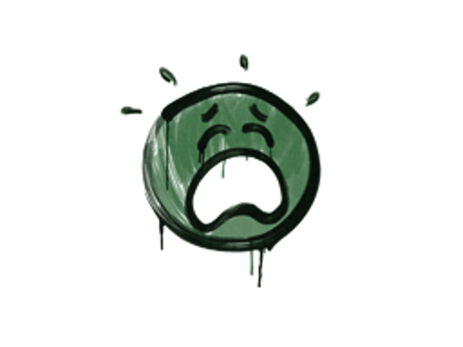Sealed Graffiti | QQ (Jungle Green)