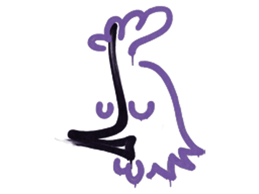 Sealed Graffiti | Recoil AK-47 (Monster Purple)