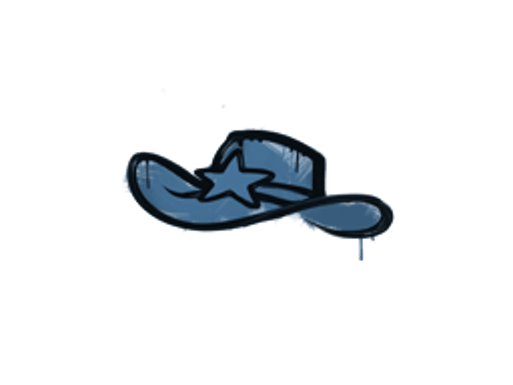 Sealed Graffiti | Sheriff (Monarch Blue)