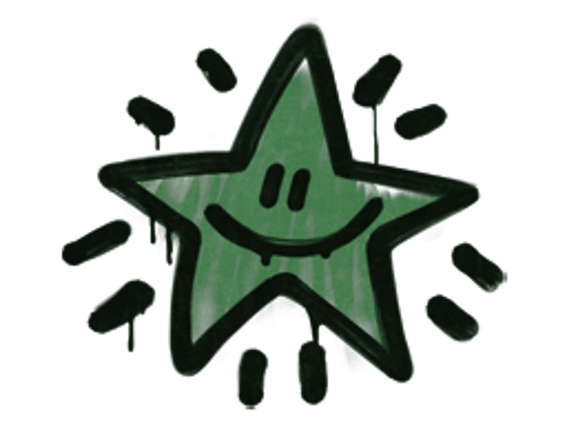Sealed Graffiti | Shining Star (Jungle Green)