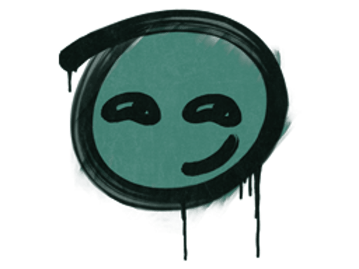 Sealed Graffiti | Smirk (Frog Green)
