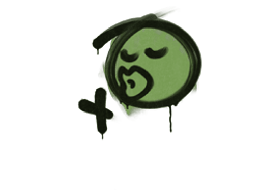 Sealed Graffiti | Smooch (Battle Green)