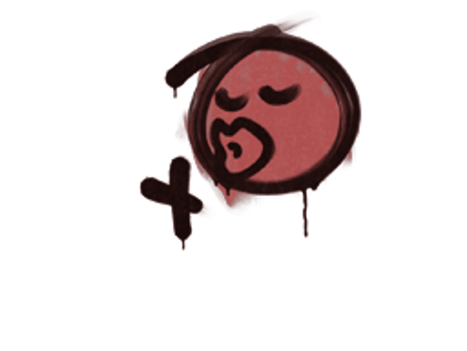 Sealed Graffiti | Smooch (Blood Red)