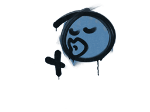 Sealed Graffiti | Smooch (Monarch Blue)