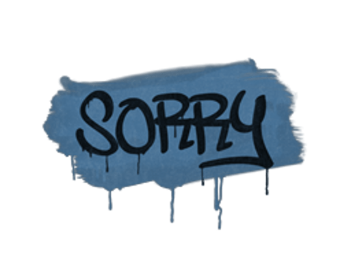 Sealed Graffiti | Sorry (Monarch Blue)