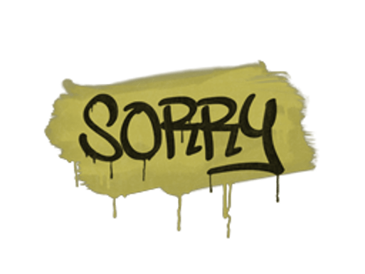 Sealed Graffiti | Sorry (Tracer Yellow)