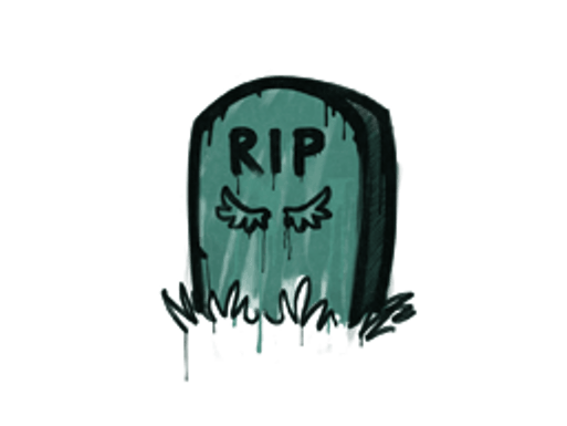 Sealed Graffiti | Tombstone (Frog Green)