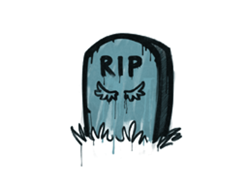 Sealed Graffiti | Tombstone (Wire Blue)