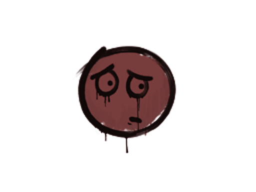 Sealed Graffiti | Worry (Brick Red)