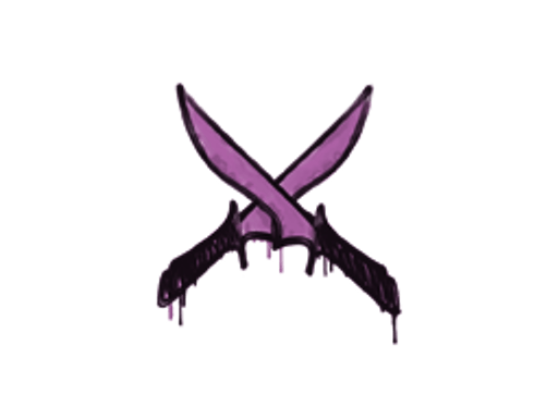 Sealed Graffiti | X-Knives (Bazooka Pink)