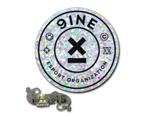 Sticker | 9INE (Glitter) | Paris 2023