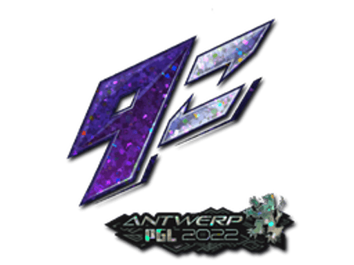 Sticker | 9z Team (Glitter) | Antwerp 2022