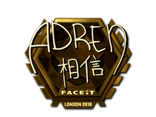 Sticker | AdreN (Gold) | London 2018