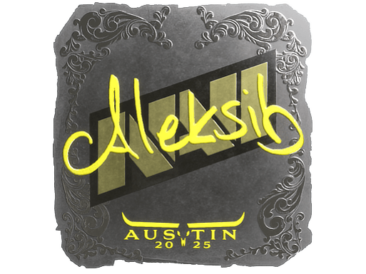 Sticker | Aleksib (Foil) | Austin 2025