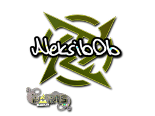Sticker | Aleksib (Glitter) | Paris 2023