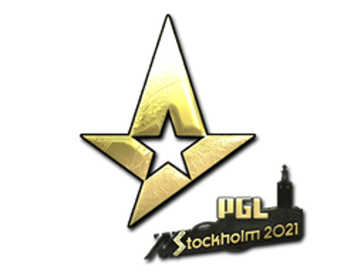 Sticker | Astralis (Gold) | Stockholm 2021