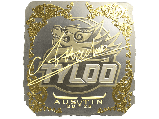 Sticker | Attacker (Gold) | Austin 2025