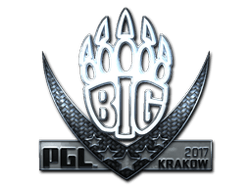 Sticker | BIG (Foil) | Krakow 2017