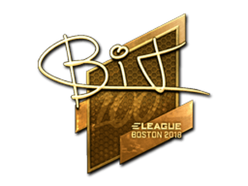 Sticker | BIT (Gold) | Boston 2018