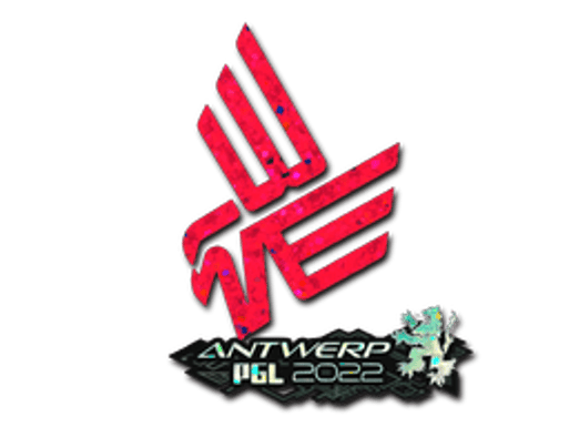 Sticker | Bad News Eagles (Glitter) | Antwerp 2022
