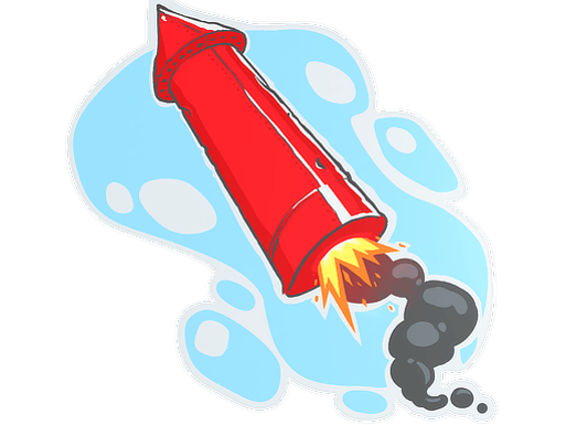 Sticker | Big Red Rocket
