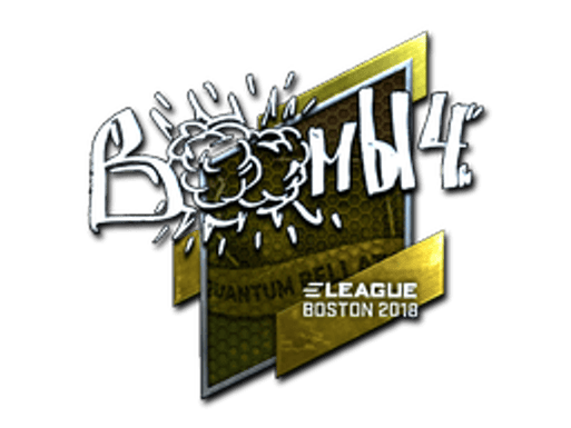 Sticker | Boombl4 (Foil) | Boston 2018