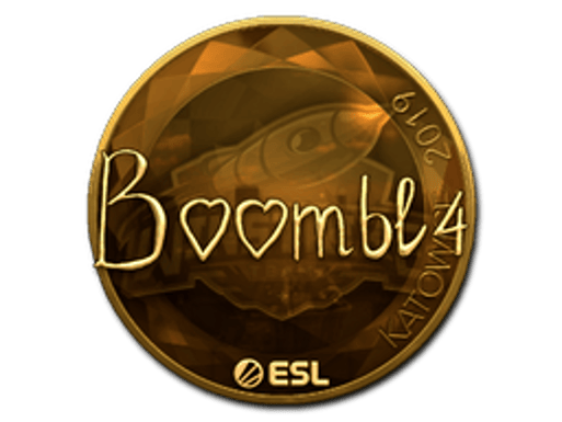 Sticker | Boombl4 (Gold) | Katowice 2019