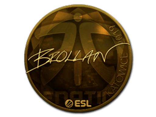 Sticker | Brollan (Gold) | Katowice 2019