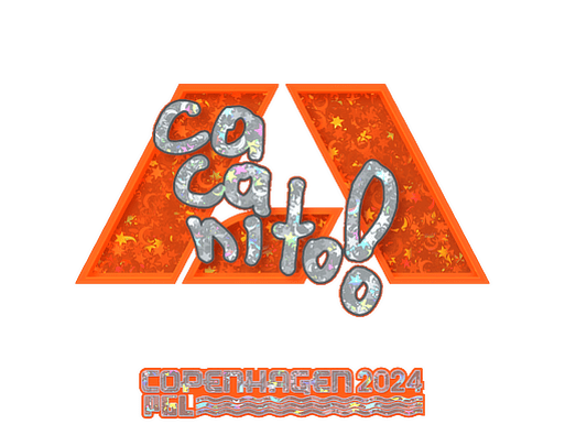 Sticker | CacaNito (Glitter) | Copenhagen 2024