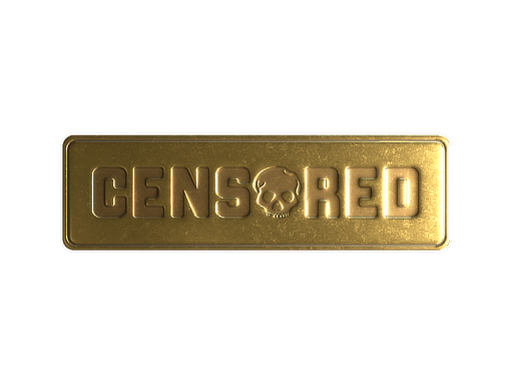 Sticker | Censored (Foil)