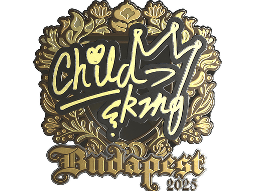 Sticker | ChildKing (Gold) | Budapest 2025