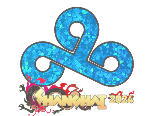 Sticker | Cloud9 (Glitter) | Shanghai 2024