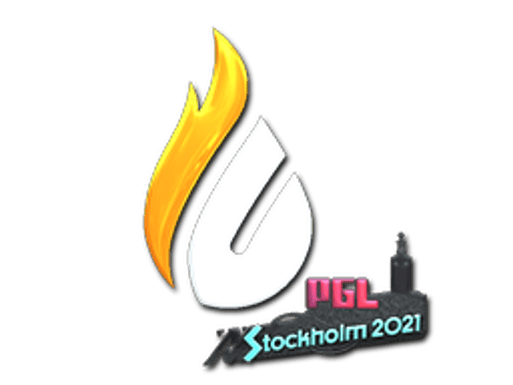 Sticker | Copenhagen Flames (Foil) | Stockholm 2021
