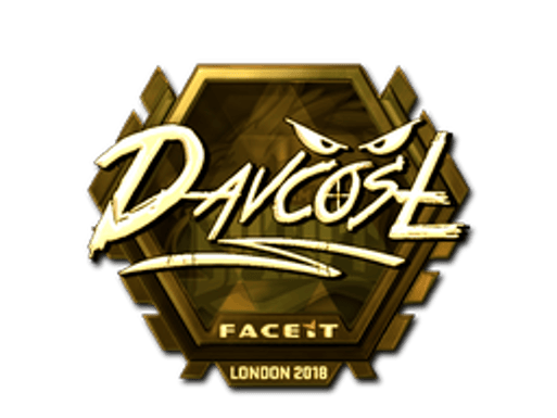 Sticker | DavCost (Gold) | London 2018