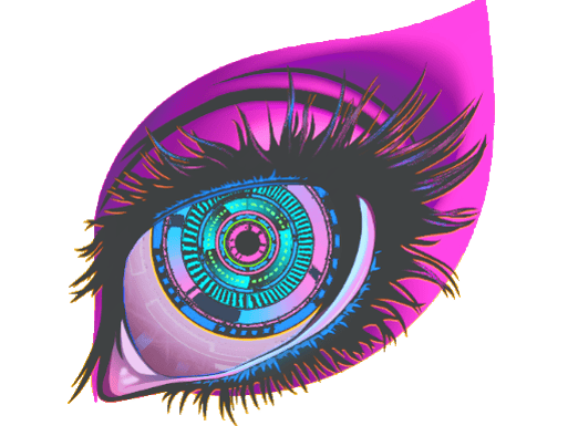 Sticker | Dystopian Gaze (Lenticular)