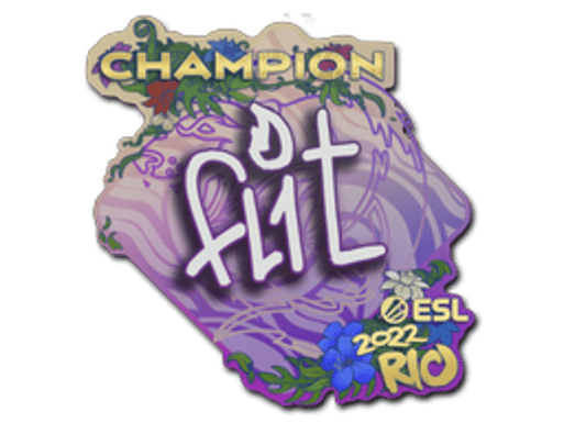 Sticker | FL1T (Champion) | Rio 2022