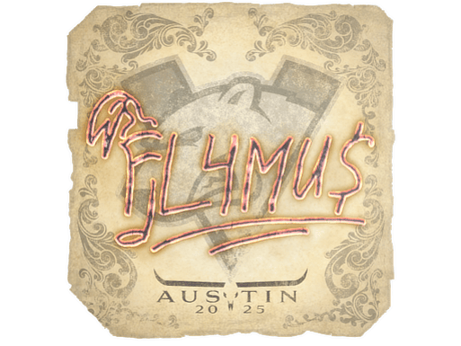 Sticker | FL4MUS | Austin 2025