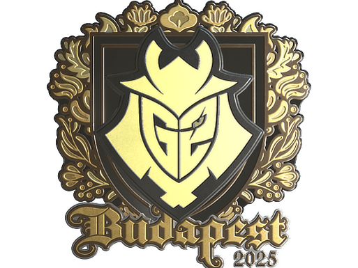 Sticker | G2 esports (Gold) | Budapest 2025