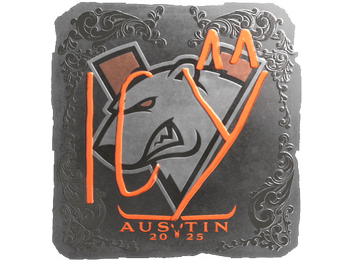 Sticker | ICY (Foil) | Austin 2025